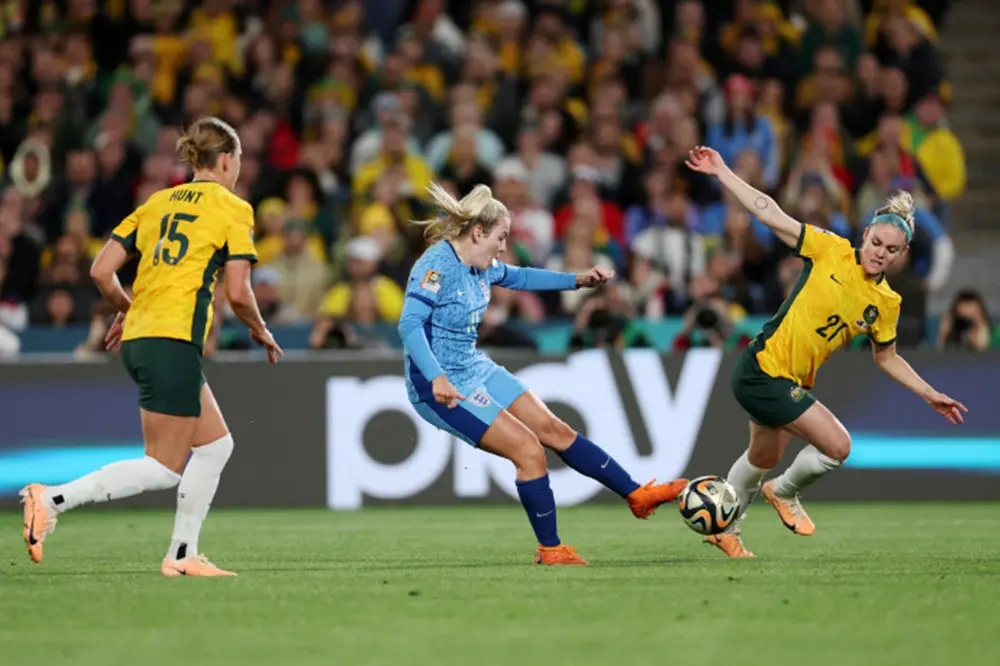 澳大利亚女足晋级半决,豪取胜利 澳大利亚女足晋级半决,豪取胜利